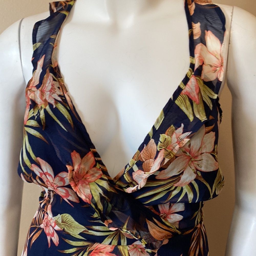NWT Fashion Nova Paradise Feels Ruffle Mini Dress - Size 3X - Picture 7 of 16